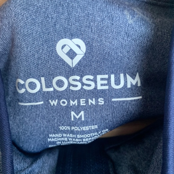 Colosseum Gray Stingray 1/4 Zip Pullover Top University of Arizona Sz.M Sports - Picture 7 of 8